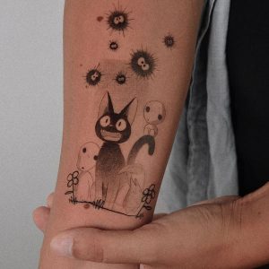 ghibli-doodle-tattoo