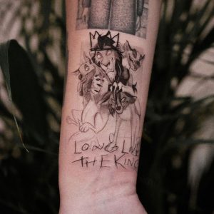 scar-king-lion-disney-doodle-tattoo